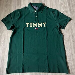 Tommy Hilfiger Green Polo Regular Fit Polo Shirt for Men